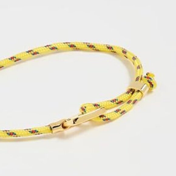 Gorjana Paracord Bracelet Yellow NWT msrp $60 - Picture 6 of 10